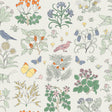 House of Hackney VOYSEY'S GARDEN MAGNA Wallpaper - Off White (9'10" - full height)