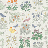 House of Hackney VOYSEY'S GARDEN MAGNA Wallpaper - Off White (9'10" - full height)