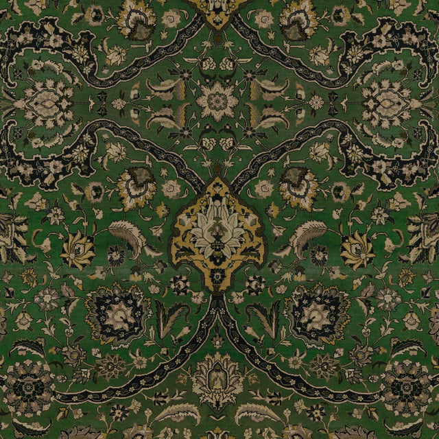 House of Hackney ZANJAN Wallpaper - Juniper Green (9'10" - full height)