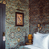 House of Hackney ZANJAN Wallpaper - Sapphire (9'10" - full height)
