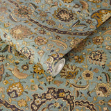 House of Hackney ZANJAN Wallpaper - Sapphire (9'10" - full height)