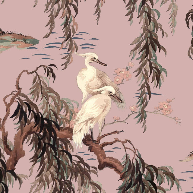 House of Hackney ZEUS Wallpaper - Blush (9'10" - full height)