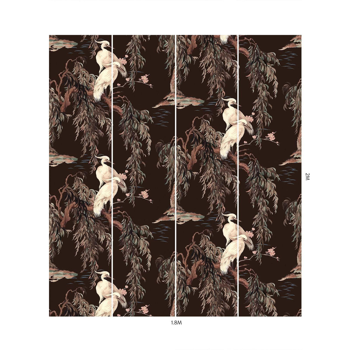 House of Hackney ZEUS Wallpaper - Carob (9'10" - full height)