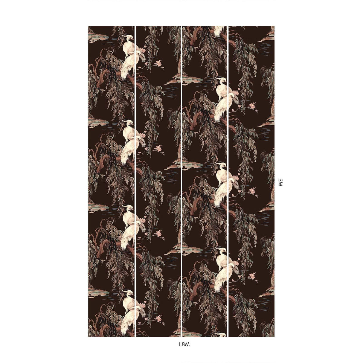 House of Hackney ZEUS Wallpaper - Carob (9'10" - full height)