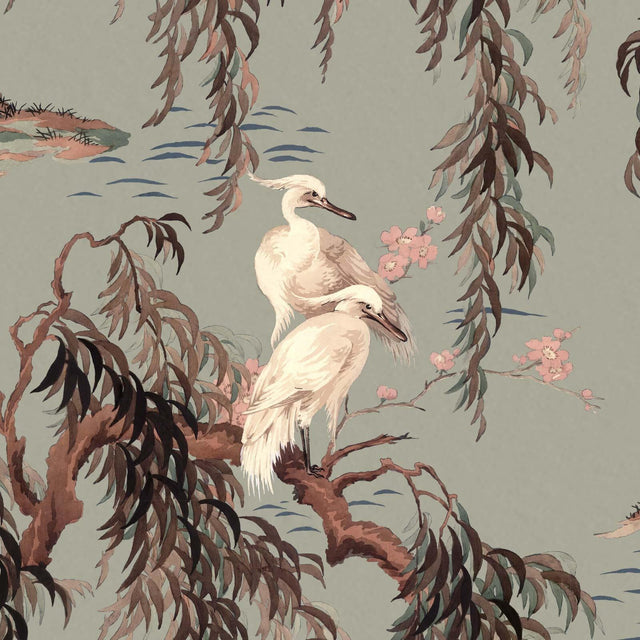 House of Hackney ZEUS Wallpaper - Eau De Nil (9'10" - full height)