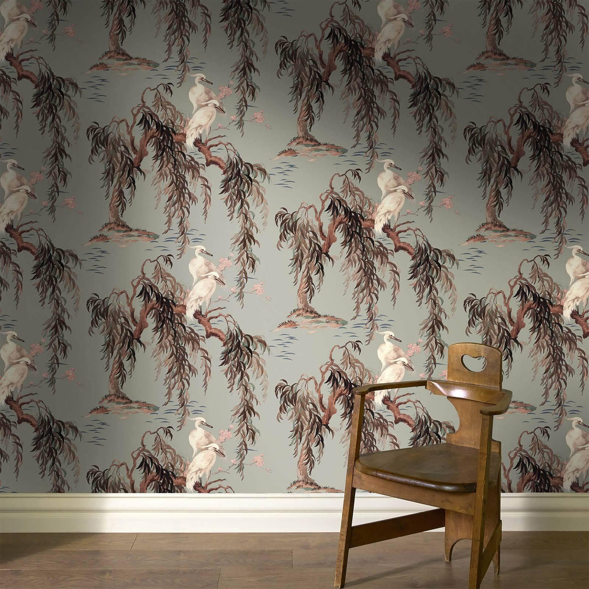 House of Hackney ZEUS Wallpaper - Eau De Nil (9'10" - full height)