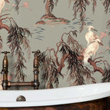 House of Hackney ZEUS Wallpaper - Eau De Nil (9'10" - full height)