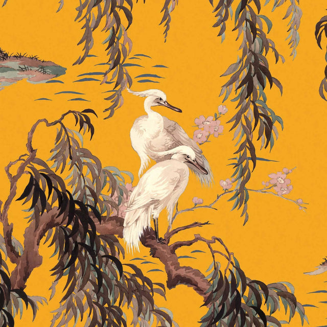 House of Hackney ZEUS Wallpaper - Ochre (9'10" - full height)