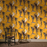 House of Hackney ZEUS Wallpaper - Ochre (9'10" - full height)