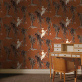 House of Hackney ZEUS Wallpaper - Tobacco (9'10" - full height)