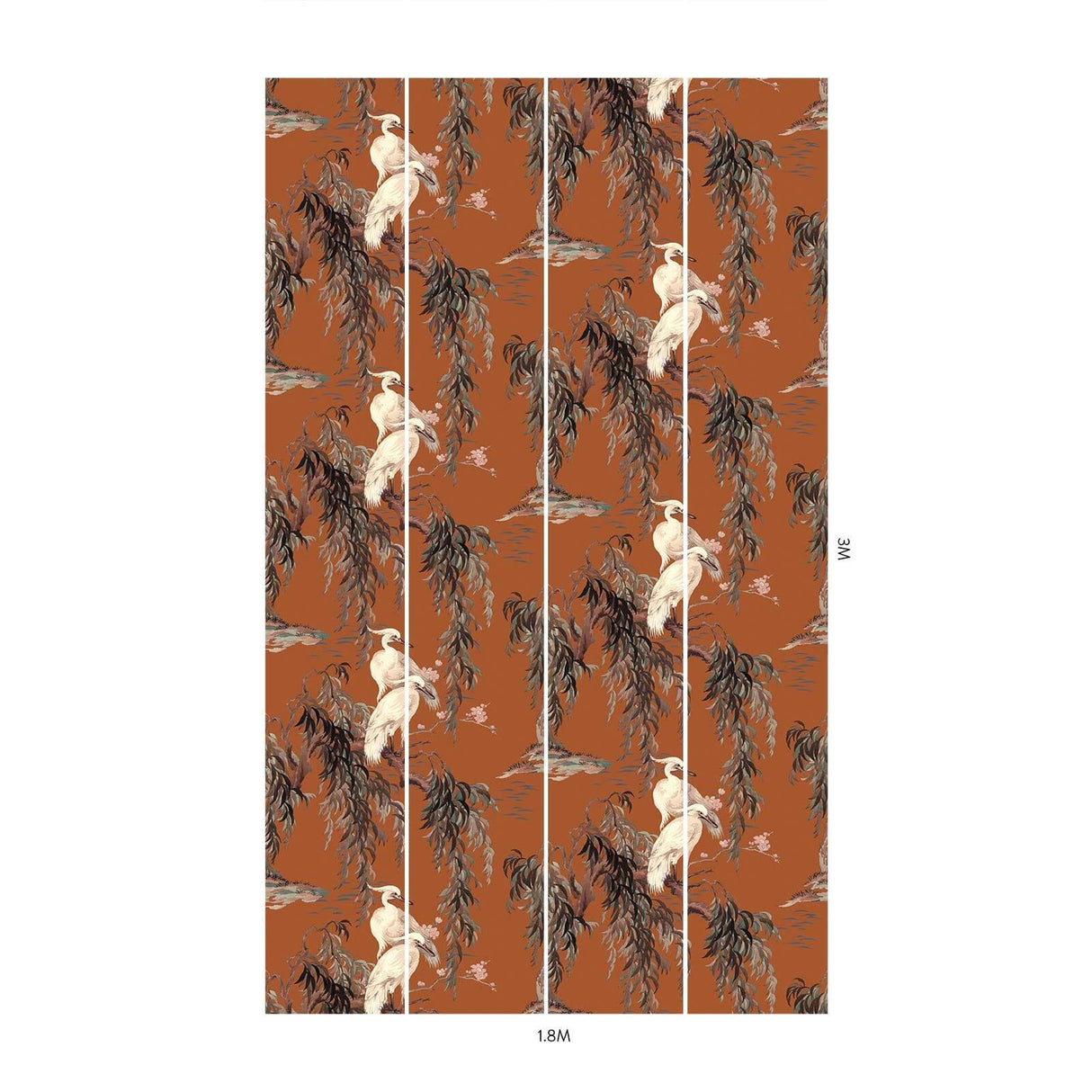 House of Hackney ZEUS Wallpaper - Tobacco (9'10" - full height)