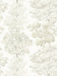 Old World Weavers Central Park Wallcovering Ivory Wallpaper
