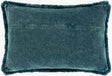 Surya Washed Cotton Velvet WCV-007 22"L x 22"W Pillow
