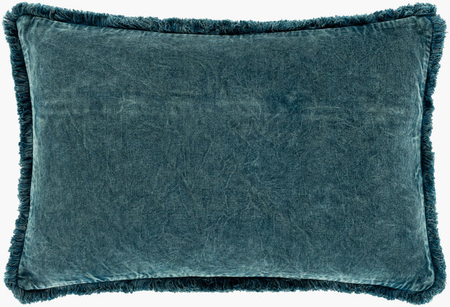 Surya Washed Cotton Velvet WCV-007 22"L x 22"W Pillow