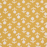Schumacher Beatriz Handprint Saffron Fabric