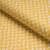 Schumacher Beatriz Handprint Saffron Fabric