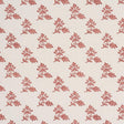 Schumacher Torbay Hand-Block Print Persimmon Fabric