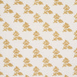 Schumacher Torbay Hand-Block Print Yellow Fabric