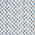 Schumacher Beatriz Handprint Cobalt Fabric