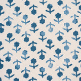 Schumacher Beatriz Handprint Cobalt Fabric