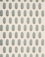 Schumacher Askandra Flower Aquamarine Fabric