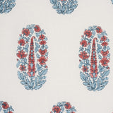 Schumacher Askandra Flower Ruby Fabric