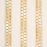 Schumacher Amira Hand-Block Print Ochre Fabric