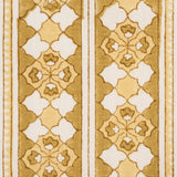 Schumacher Amira Hand-Block Print Ochre Fabric