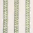 Schumacher Amira Hand-Block Print Green Fabric