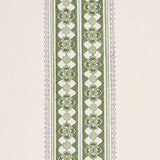 Schumacher Amira Hand-Block Print Green Fabric