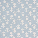 Schumacher Beatriz Handprint Blue Fabric