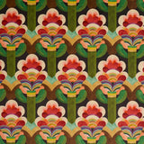 Schumacher Fleur Indienne Velvet Cinnabar Fabric