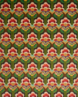 Schumacher Fleur Indienne Velvet Cinnabar Fabric