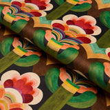 Schumacher Fleur Indienne Velvet Cinnabar Fabric