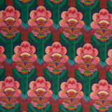 Schumacher Fleur Indienne Velvet Rose Fabric