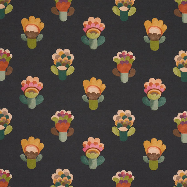 Schumacher Le Jardin Night Fabric