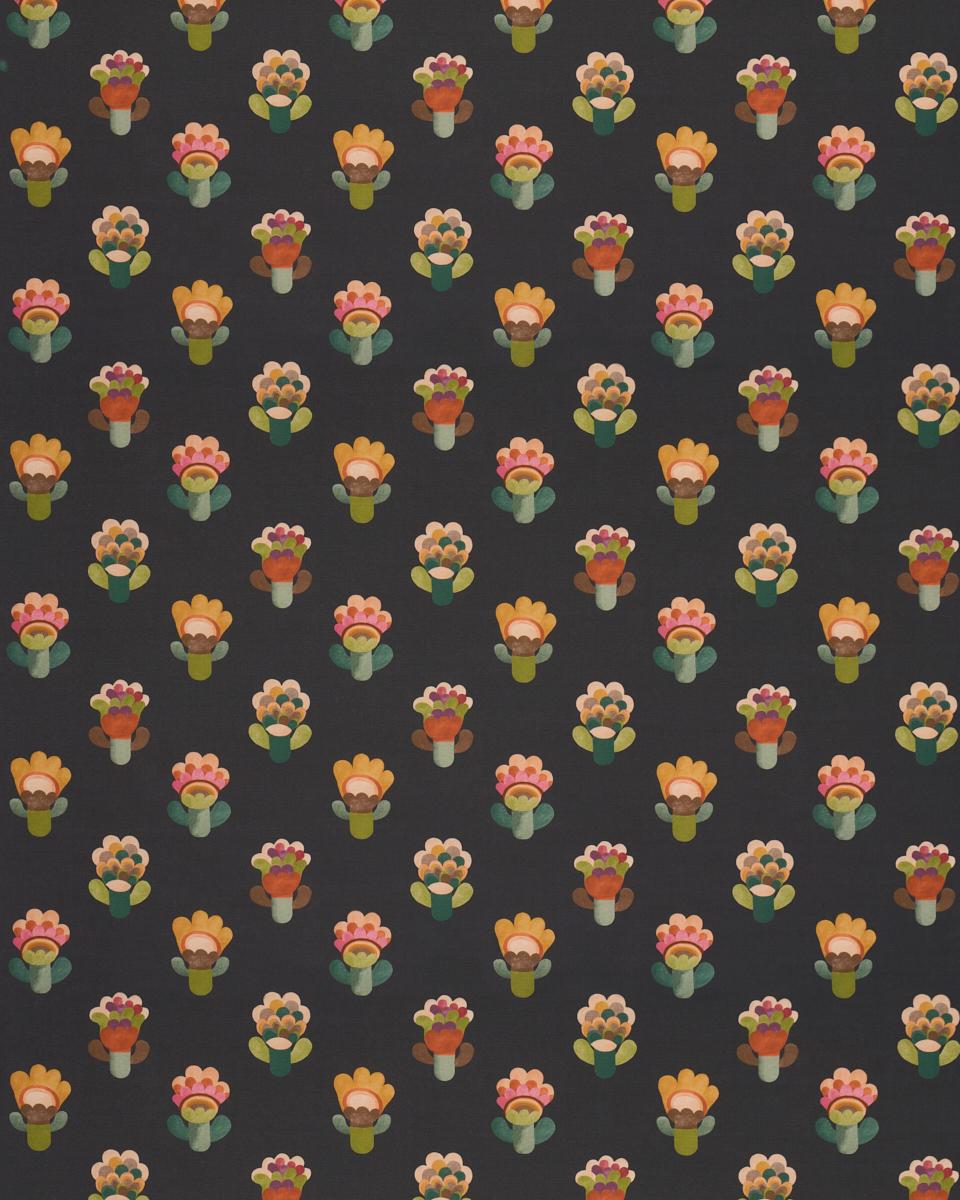Schumacher Le Jardin Night Fabric