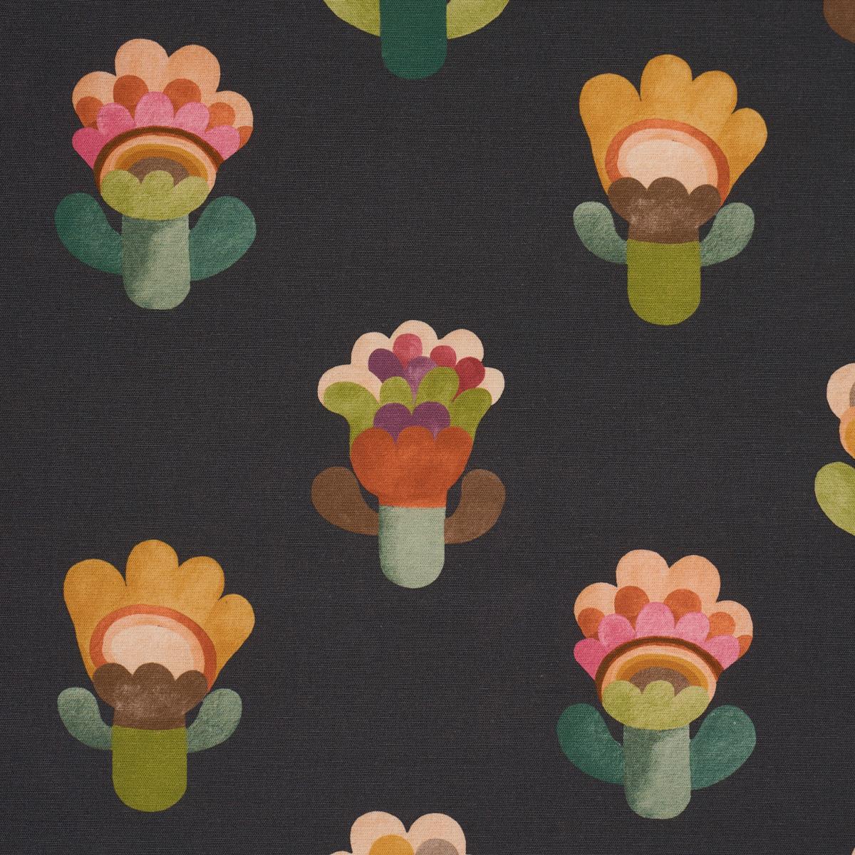 Schumacher Le Jardin Night Fabric