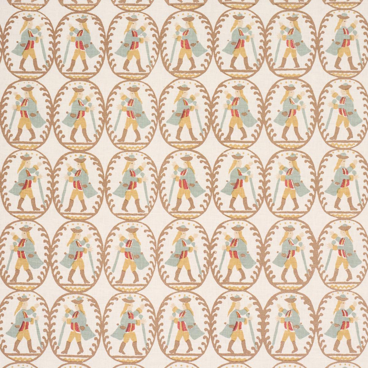 Schumacher Country Gentleman Neutral Fabric
