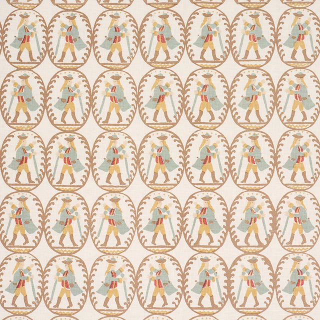 Schumacher Country Gentleman Neutral Fabric