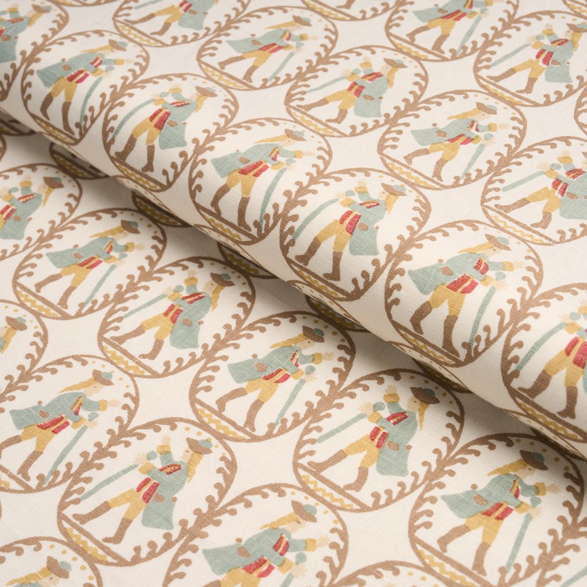 Schumacher Country Gentleman Neutral Fabric