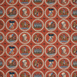 Schumacher George Washington Red Fabric