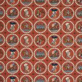 Schumacher George Washington Red Fabric