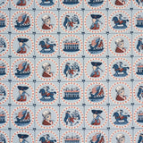 Schumacher George Washington Sky Fabric
