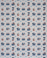 Schumacher George Washington Sky Fabric