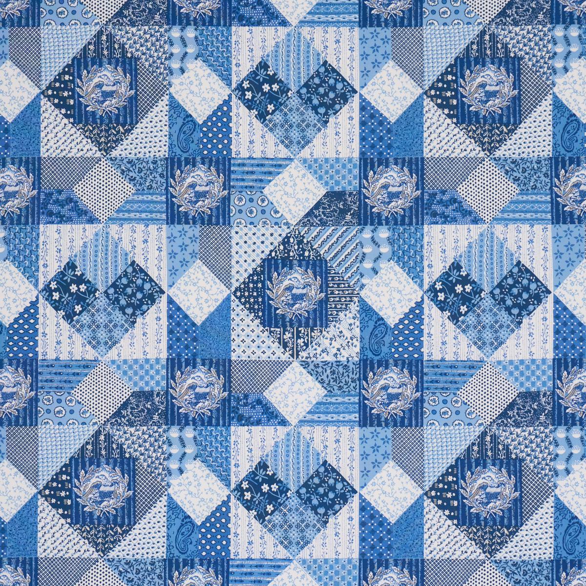 Schumacher Variable Star Blue Fabric