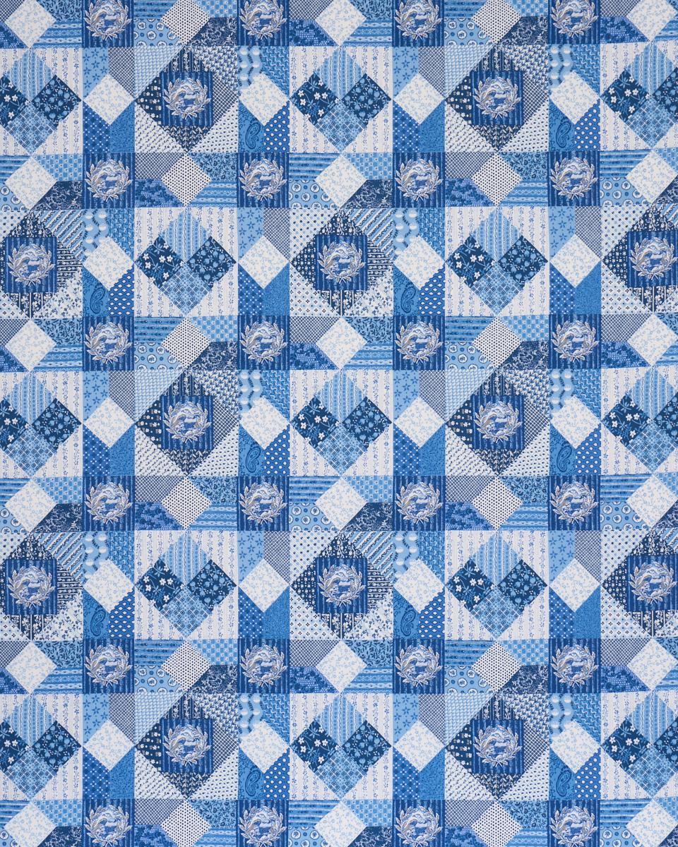 Schumacher Variable Star Blue Fabric