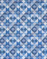 Schumacher Variable Star Blue Fabric