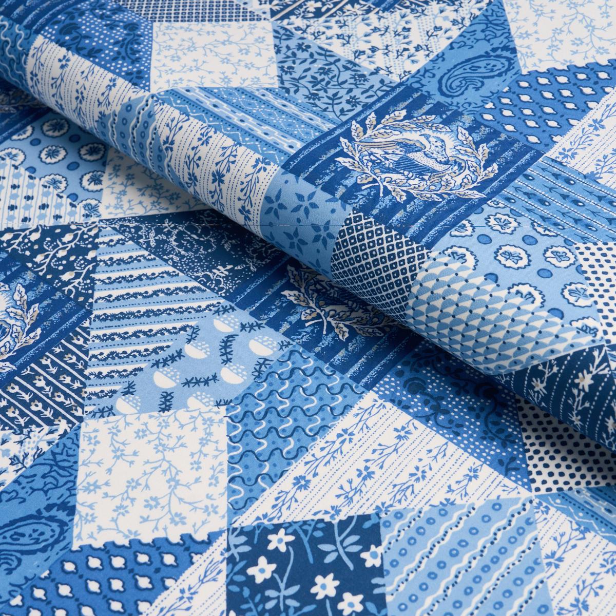 Schumacher Variable Star Blue Fabric