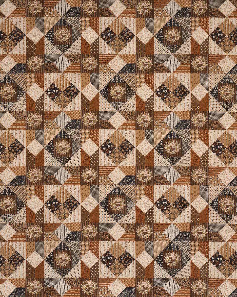 Schumacher Variable Star Sepia Fabric